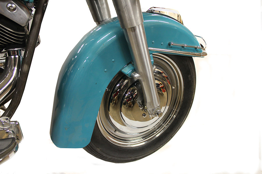 V-Twin 45-0378 16 Inch Front Wire Wheel Cover Set Chrome for Harley Davidson XL (1986-1995)