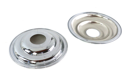 V-Twin 16 Inch Wire Wheel Cover Set for Harley Davidson FL Models