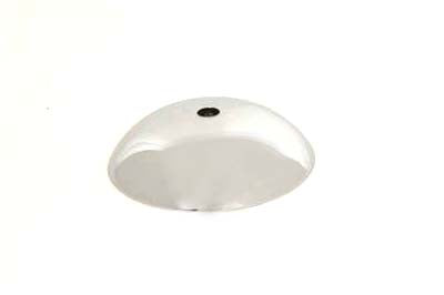 V-Twin Chrome Front Hubcap 8 inch Dresser for Harley Davidson FL Models