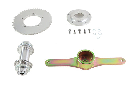 V-Twin XR Rear Hub with Sprocket for Harley Davidson XL (1957-1966)