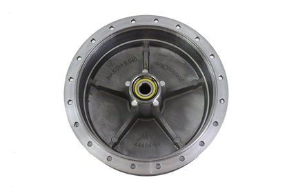 V-Twin Front Wheel Hub with Bearings and Snap Ring for Harley Davidson XL and FX Models