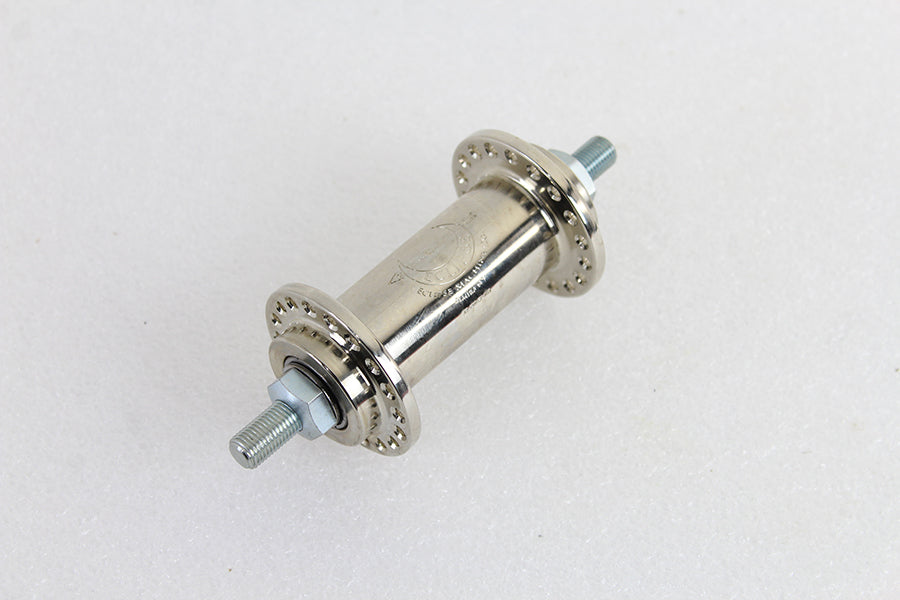 V-Twin Eclipse Front Hub Nickel Plated - Fits 1910-1915 Harley Davidson F Models