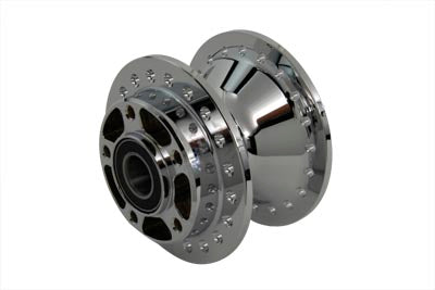 V-Twin Front Wheel Hub with 1 Inch Bearings for Harley Davidson FXD (2006-2007)