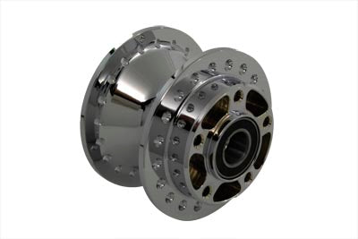 V-Twin Front Wheel Hub with 1 Inch Bearings for Harley Davidson FXD (2006-2007)