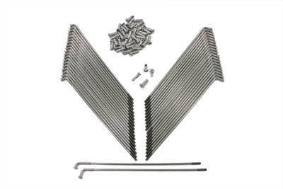 Buchanan Spoke Stainless Steel 21-Inch Front Wheel Spoke Set (Part Number: KHD902SS)
