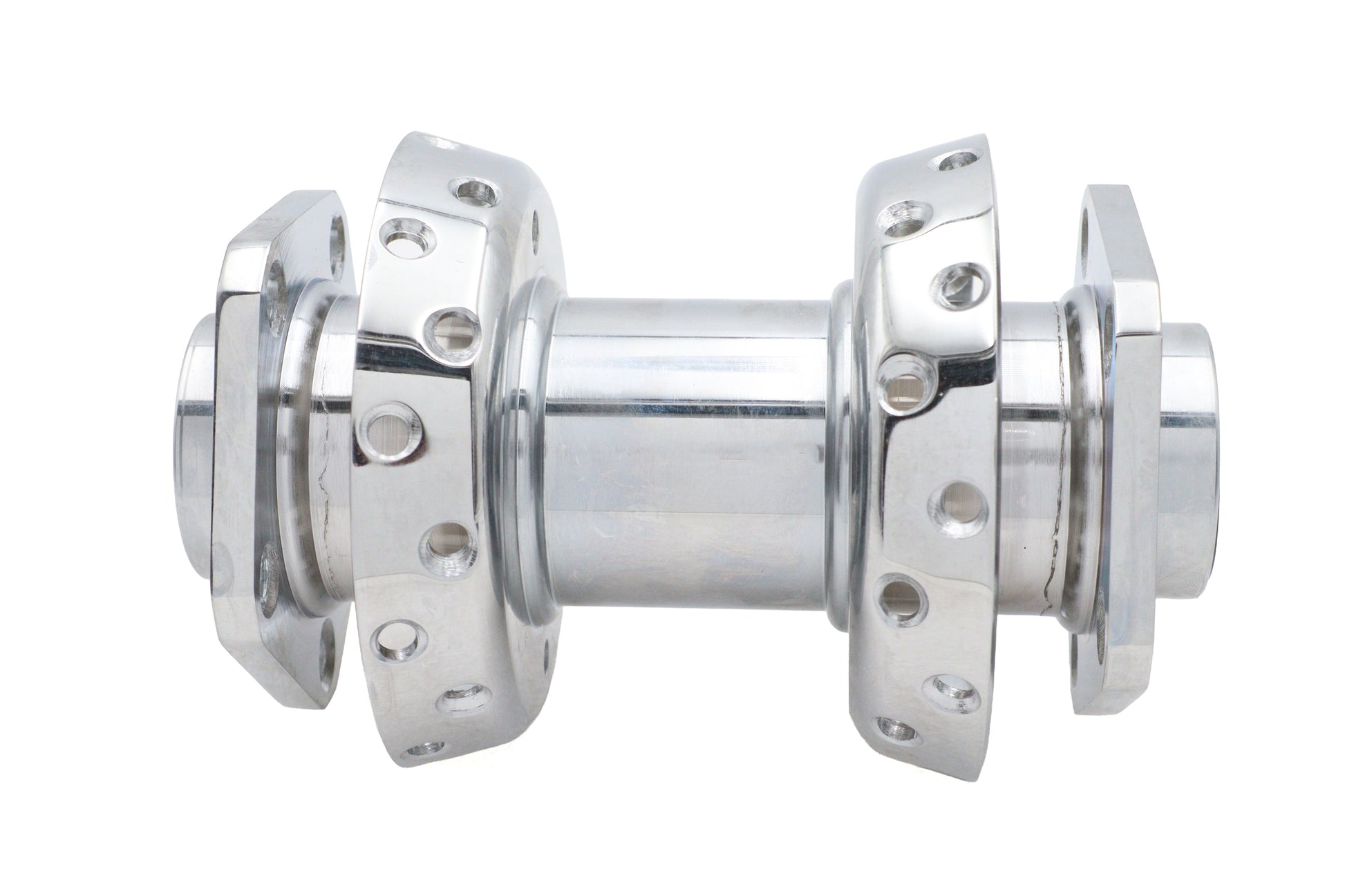 V-Twin Chrome Rear Wheel Hub with Bearings for Harley Davidson FXST and XL Models - Part #71676BX