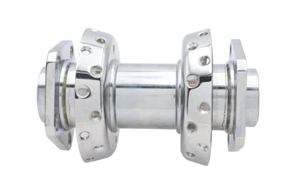 V-Twin Chrome Rear Wheel Hub with Bearings for Harley Davidson FXST and XL Models - Part #71676BX