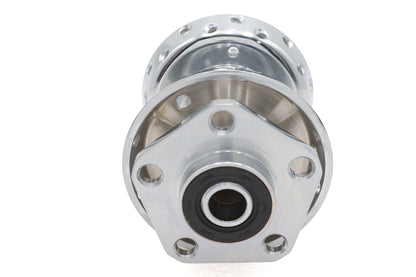 V-Twin Chrome Rear Wheel Hub with Bearings for Harley Davidson FXST and XL Models - Part #71676BX