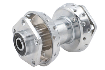 V-Twin Chrome Rear Wheel Hub with Bearings for Harley Davidson FXST and XL Models - Part #71676BX