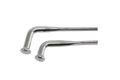 Buchanan Spoke Chrome 21 Inch Spoke Set with Diamond Type Design - Part No. KHD902C-4