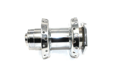 V-Twin Chrome Front Wheel Hub with 3/4 Inch Bearings for Harley Davidson FLST