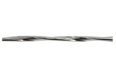 V-Twin Chrome 21 Inch Spoke Set Twirled Type - Part #76020W