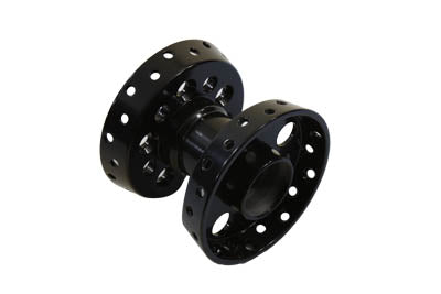 V-Twin Black Wheel Hub for Harley Davidson FL and FX Models, Part #19371DB