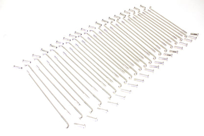 V-Twin Nickel Plated 18 inch Spoke Set - Durable and Easy to Maintain