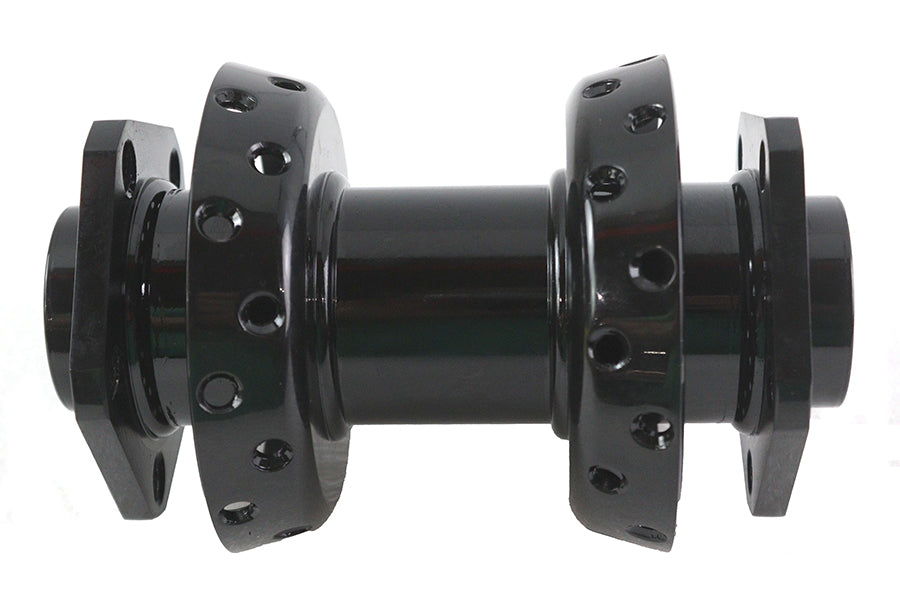 V-Twin Front and Rear Hub Assembly Black for Harley Davidson FX (1973-1982) - Part 19075BB