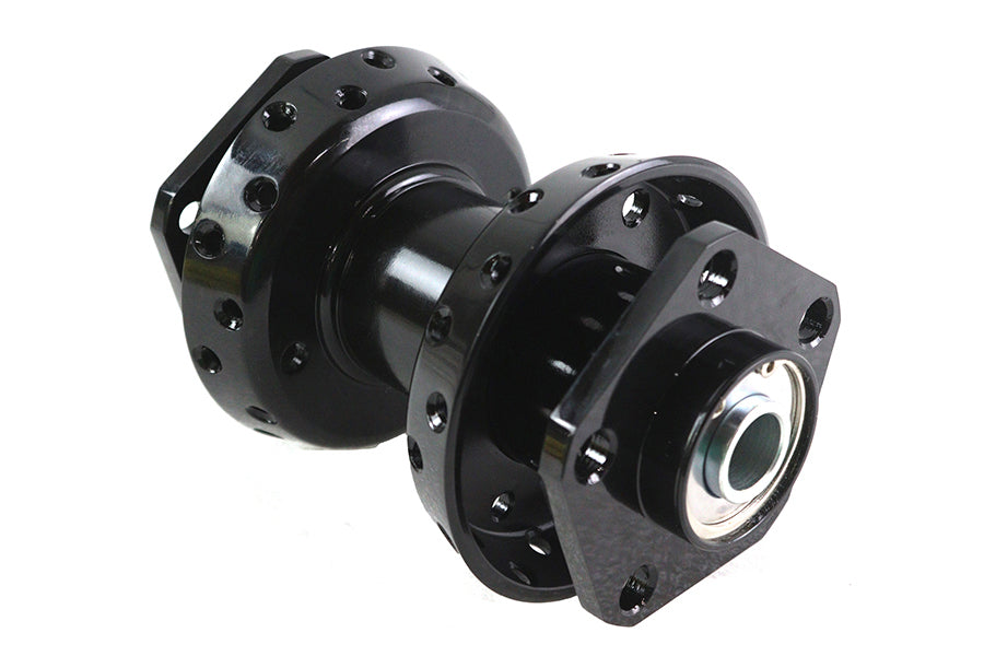 V-Twin Front and Rear Hub Assembly Black for Harley Davidson FX (1973-1982) - Part 19075BB