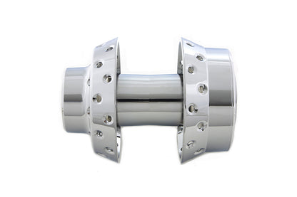 V-Twin Chrome Front Wheel Hub with 25mm Bearings for Harley Davidson FXST (2008-2017)