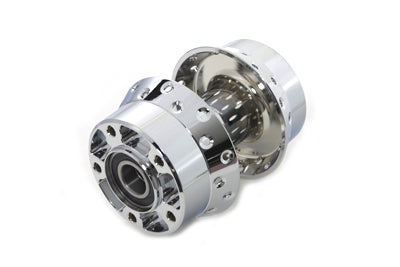 V-Twin Chrome Front Wheel Hub with 25mm Bearings for 2008 Harley Davidson FLT