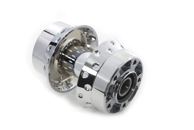 V-Twin Chrome Front Wheel Hub with 25mm Bearings for 2008 Harley Davidson FLT