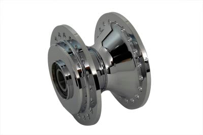 V-Twin Chrome Front Wheel Hub with 25mm Bearings for Harley Davidson XL (2008-2017)