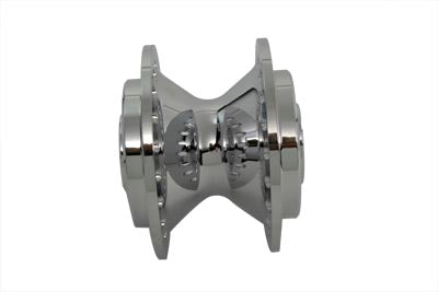 V-Twin Chrome Front Wheel Hub with 25mm Bearings for Harley Davidson XL (2008-2017)