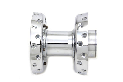 V-Twin Tapered Bearing Wheel Hub Star Type Chrome – Fits Harley Davidson EL 1936-1945