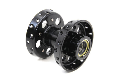 V-Twin Tapered Bearing Wheel Hub Star Type Black for Harley Davidson EL (1936-1945)