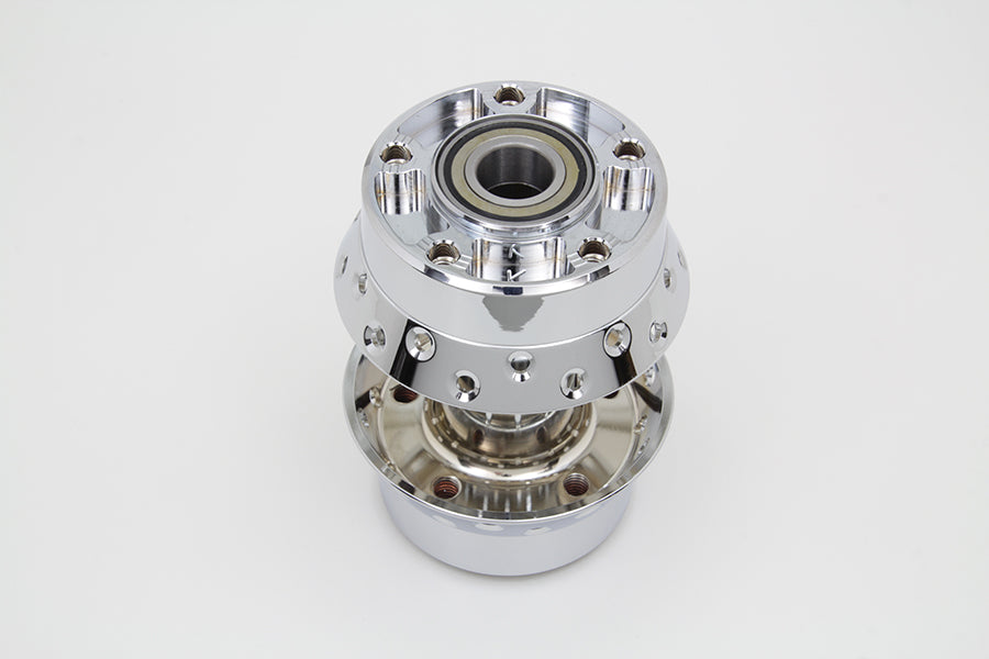 V-Twin Rear Wheel Hub Chrome for Harley Davidson XL Models (Part #76869ABS)