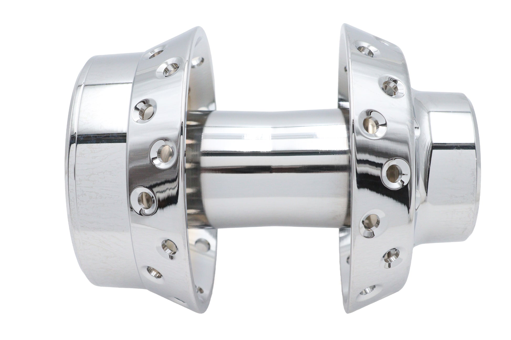V-Twin Front Wheel Hub Chrome for Harley Davidson FXST & FLST Models Part 76836ABS