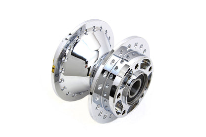 V-Twin Part 76817ABS Front Wheel Hub Chrome for Harley Davidson FXD (2012-2017)