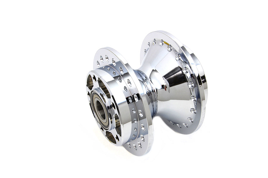 V-Twin Part 76817ABS Front Wheel Hub Chrome for Harley Davidson FXD (2012-2017)