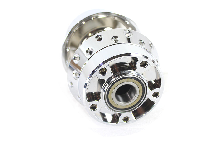 V-Twin Front Wheel Hub Chrome for Harley Davidson FLT (Part No. 76919ABS)