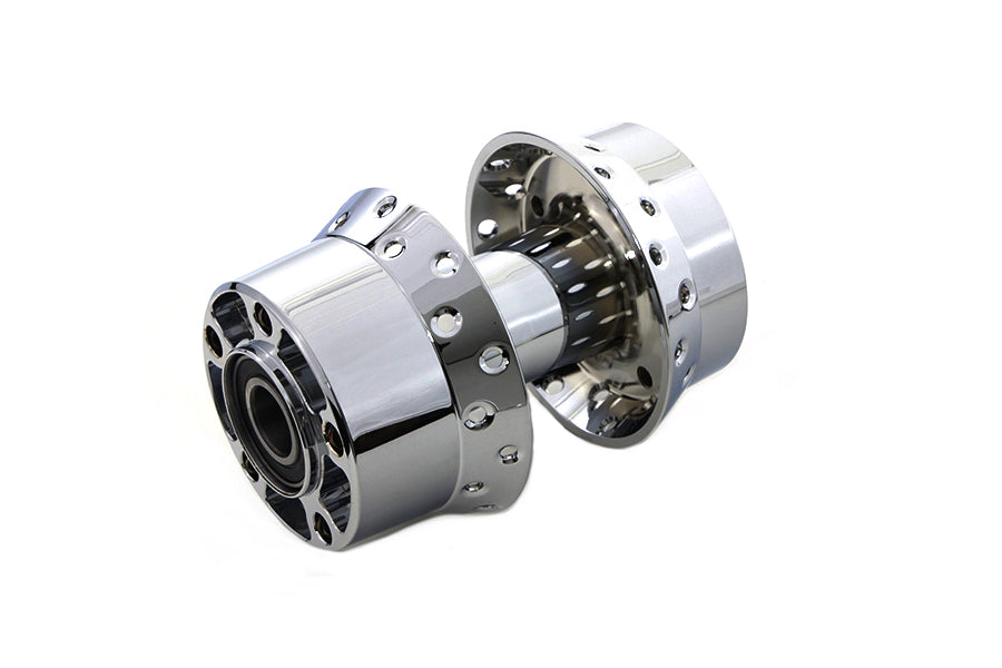 V-Twin Chrome Rear Wheel Hub with 25mm Bearings for Harley Davidson FXST 2008-2017