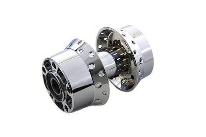 V-Twin Chrome Rear Wheel Hub with 25mm Bearings for Harley Davidson FXST 2008-2017