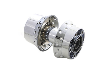 V-Twin Chrome Rear Wheel Hub with 25mm Bearings for Harley Davidson FXST 2008-2017