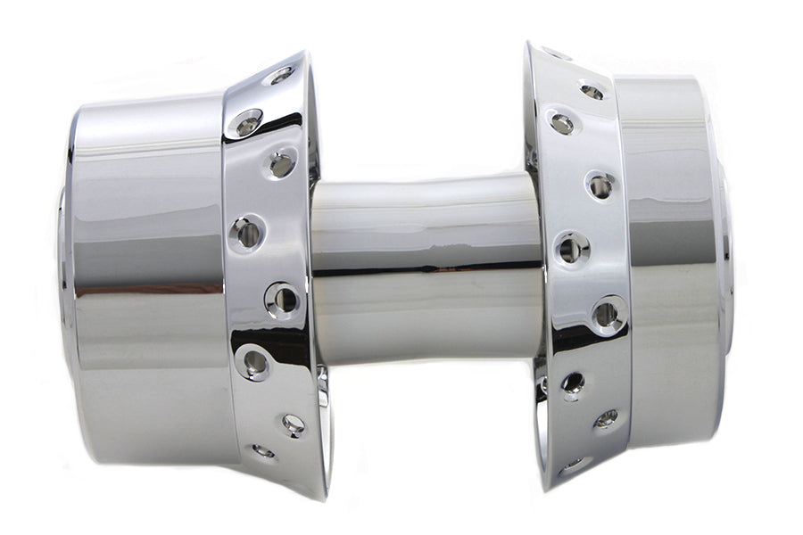 V-Twin Chrome Rear Wheel Hub with 25mm Bearings for Harley Davidson FXST 2008-2017