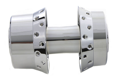 V-Twin Chrome Rear Wheel Hub with 25mm Bearings for Harley Davidson FXST 2008-2017