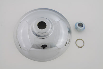 V-Twin Chrome Hub Cap Kit for Harley Davidson FXST & FXDWG Models