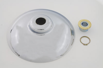 V-Twin Chrome Front Hub Cap Kit for Harley Davidson FLSTS (Part 45-0866)