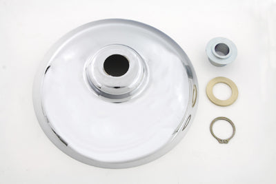 V-Twin Chrome Front Hub Cap Kit for Harley Davidson FLSTS (Part 45-0866)