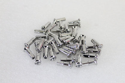 V-Twin Stainless Steel 40 Spoke Nipple Set for Harley Davidson WL