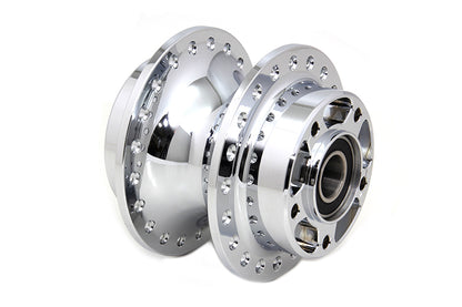 V-Twin Chrome Front Wheel Hub for Harley Davidson XL Models - Part 76871
