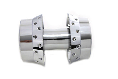 V-Twin Wheel Hub with 25mm Bearings Chrome for Harley Davidson FLT Models
