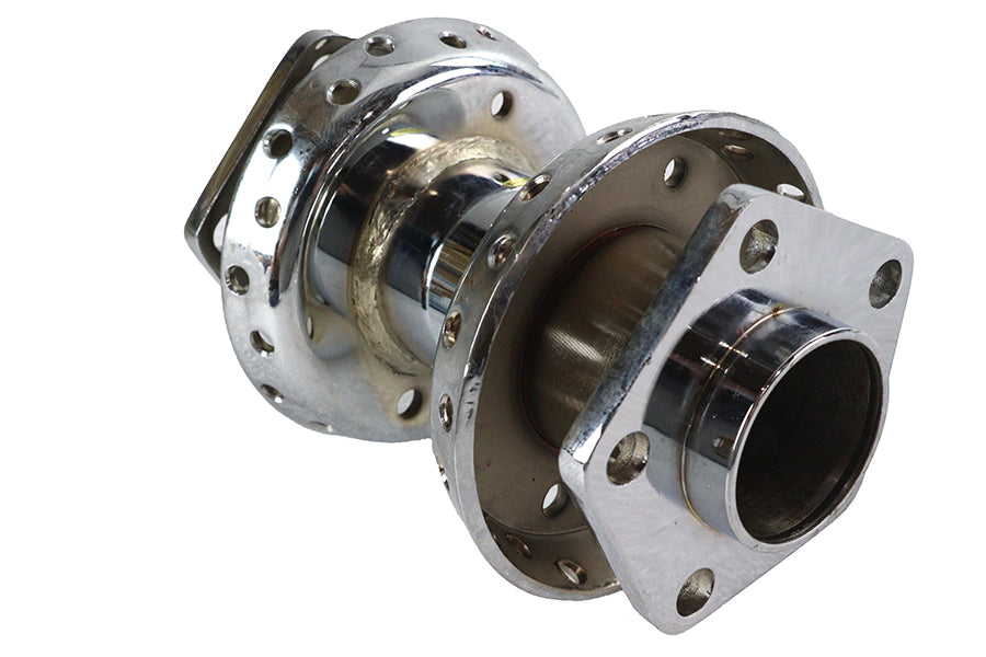 V-Twin Factory Sample Chrome Rear Wheel Hub for Harley Davidson (Part #45-1305)