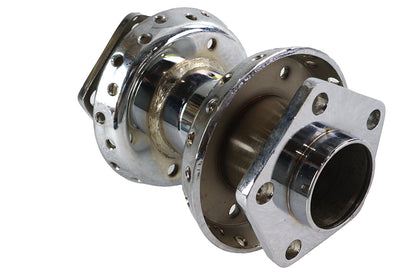 V-Twin Factory Sample Chrome Rear Wheel Hub for Harley Davidson (Part #45-1305)
