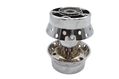 V-Twin Factory Sample Rear Wheel Hub with 3/4 Inch Bearings for Harley Davidson Models