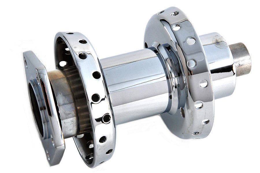 V-Twin Factory Sample Front Wheel Hub Chrome for Harley Davidson FXST & FXDWG Models