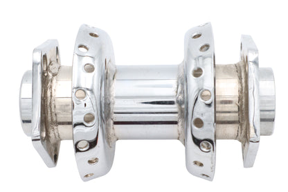 V-Twin Factory Sample Chrome Wheel Hub with 3/4 inch Bearings - Fits Harley Davidson 1974-1984 FX and FL Models