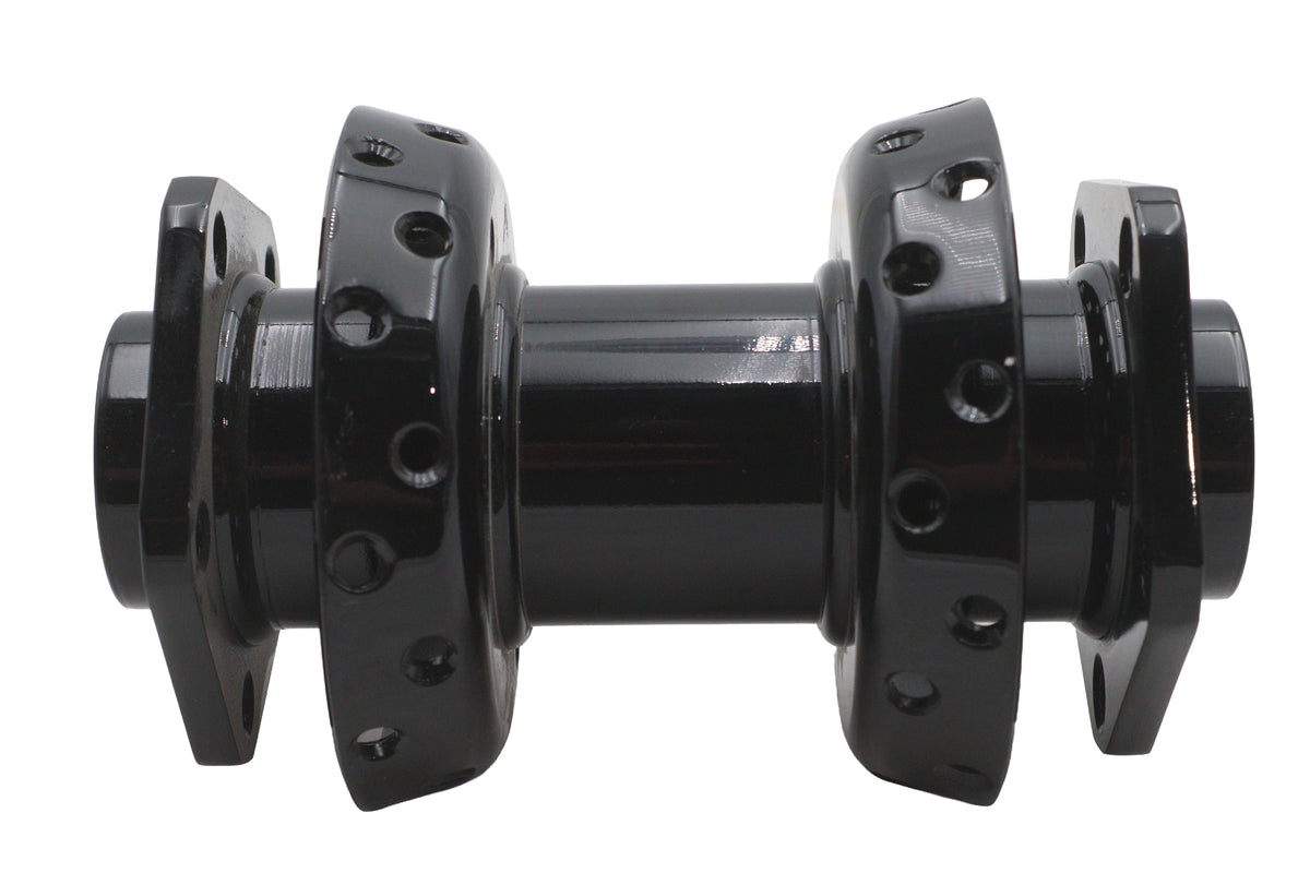 V-Twin 45-1313 Factory Sample Front and Rear Hub Assembly, Black