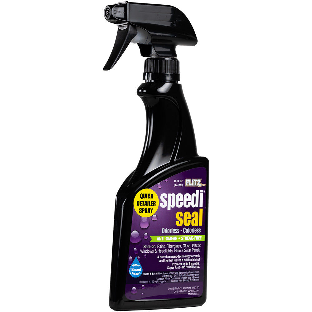 Flitz Speedi Seal Premium-Grade Ceramic Coating 16oz Bottle for Automotive and Marine Protection